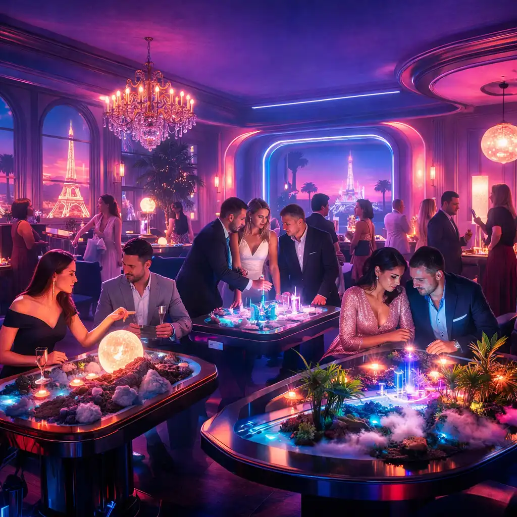 Soirée rétro-futuriste immersive signée Chantelune